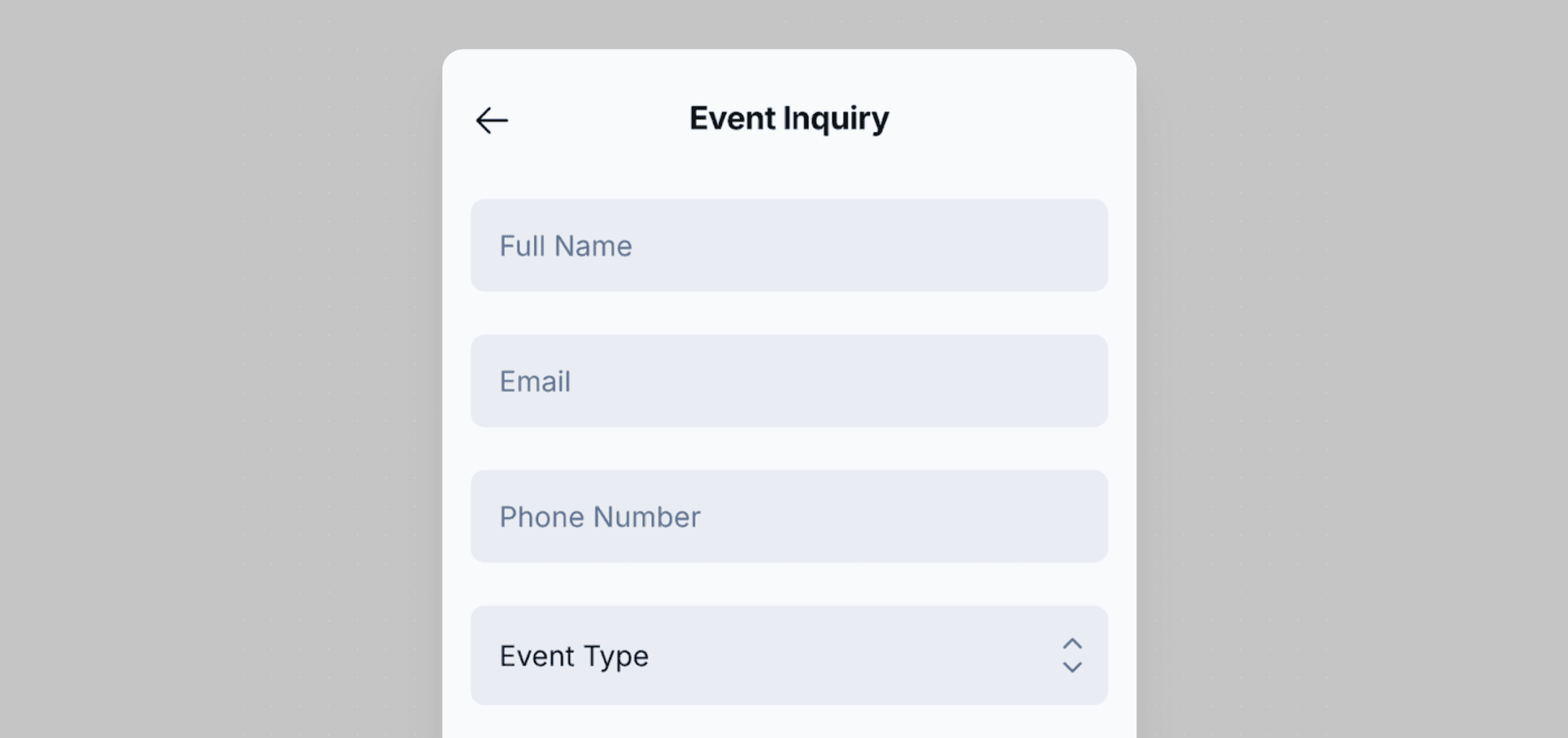 Lead submission screenshot